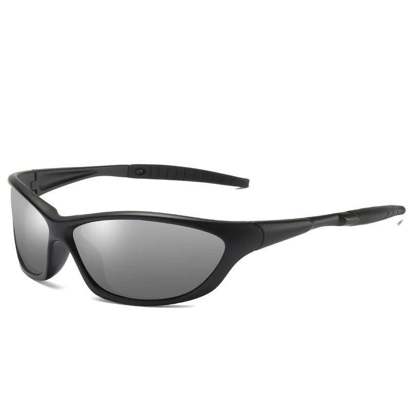 C6 Black Silver COASION поляризационные солнцезащитные очки, мужские очки для вождения, спортивные солнцезащитные очки для мужчин, очки Oculos UV400, защита CA1143 - Цвет линз: C6 Black Silver