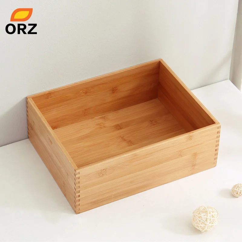 ORZ бамбуковая коробка для хранения одежды бюстгальтер нижнее белье носок