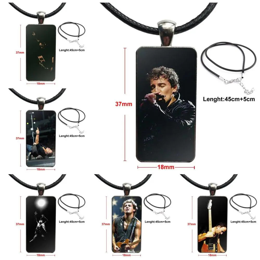 Для женщин ожерелье чокер с Брюсом спрингстином застежкой из нержавеющей стали