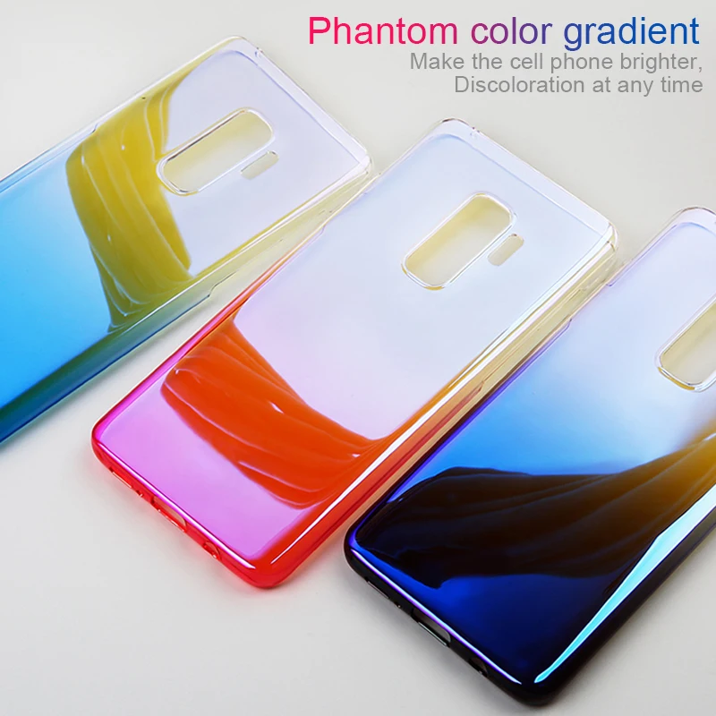 RZP жесткий чехол для телефона Samsung Galaxy S8 S9 Plus Note8 Note9 PC задняя крышка бампер на SAMSUNG 9