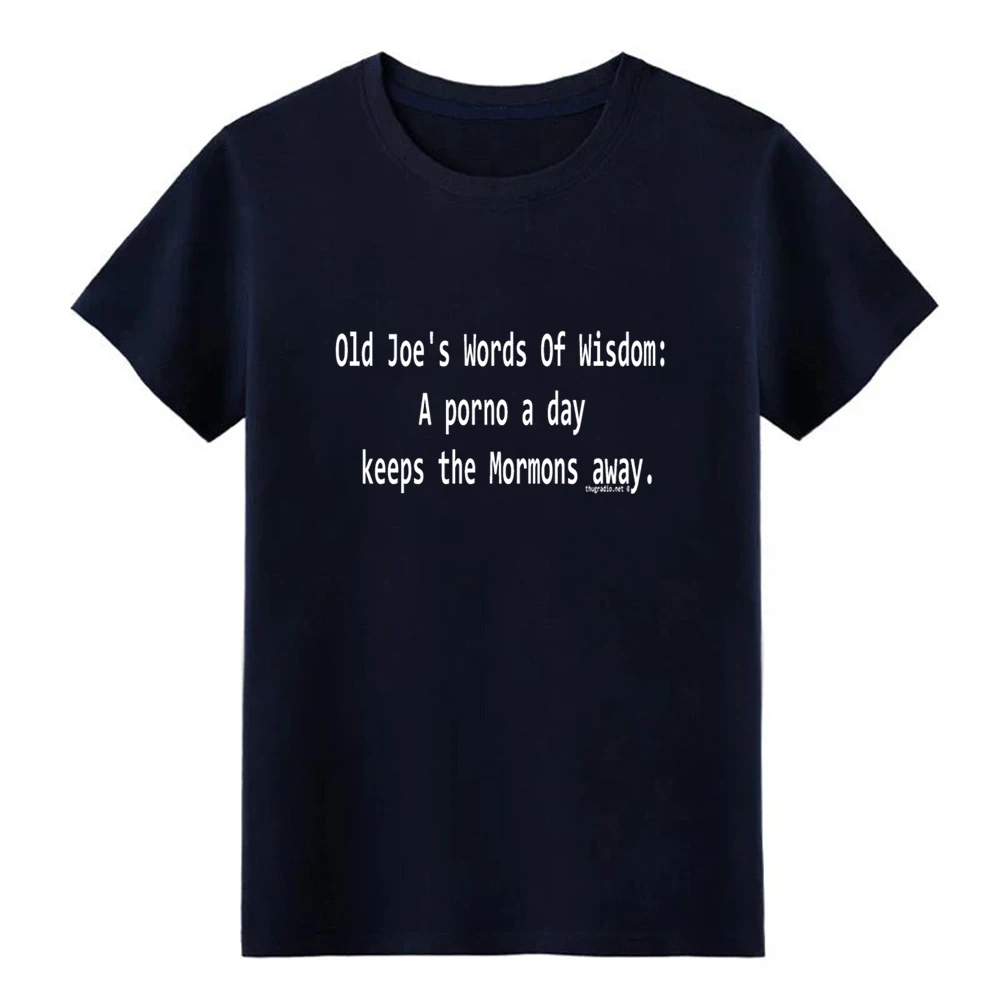 Мужская футболка mormon _ porno_negative дизайнерская с коротким рукавом S XXXL homme подарок