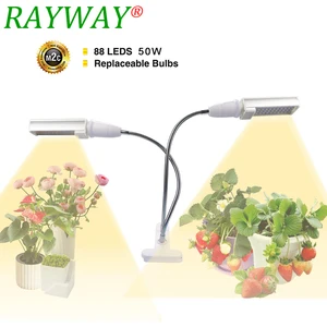 50 Вт полный спектр светодиодный завода светать Светильник лампы E27 лампы Фито лампы для комнатных растений цветок, растение, свадебная брошь, Veg Hydroponics Системы плантационных палаток
