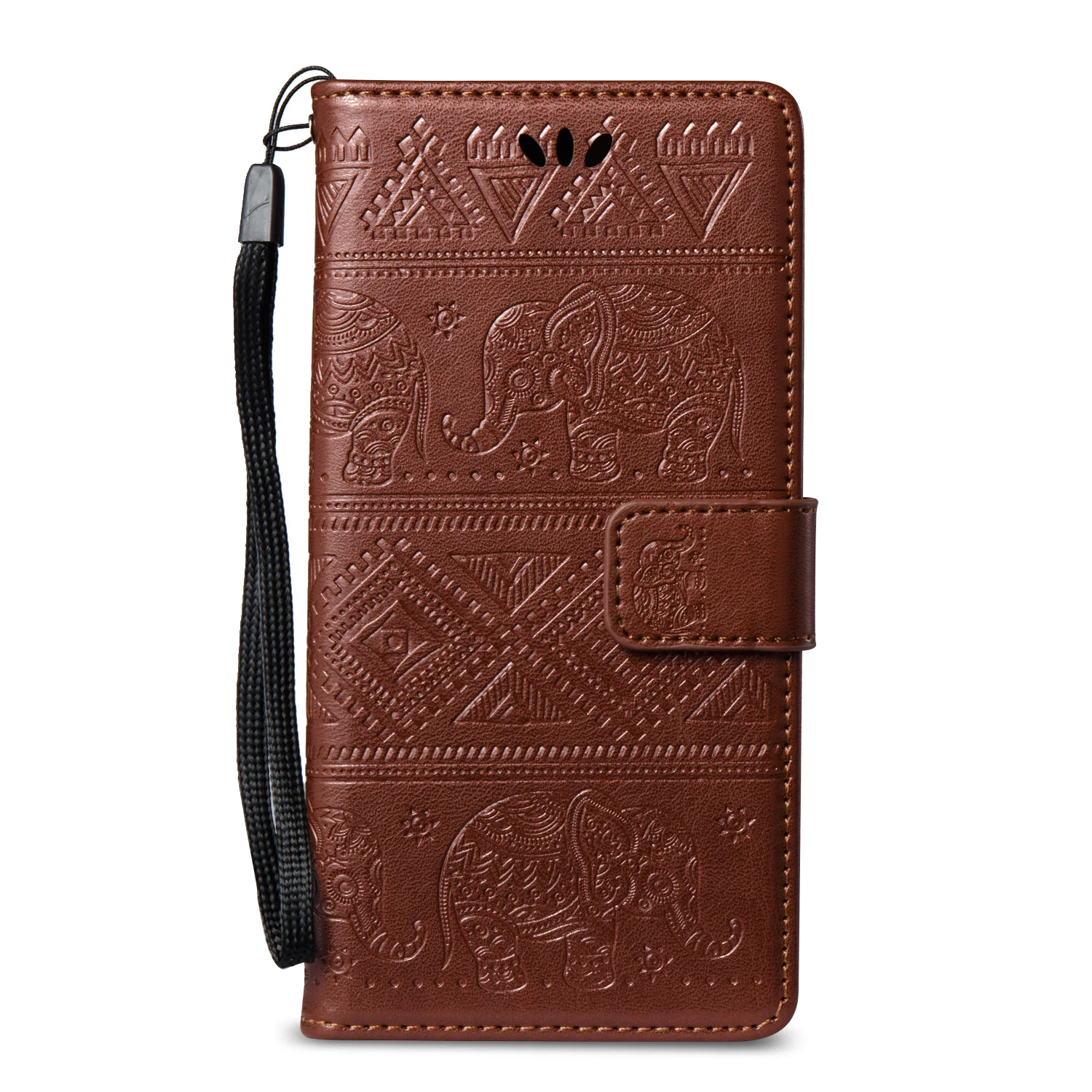 Brown Чехол-книжка для huawei Nova, чехол для телефона huawei CAN-L01, CAN-L11, CAN-L13, CAN L01, L11, L13, кожаный чехол с отделением для карт - Цвет: Brown