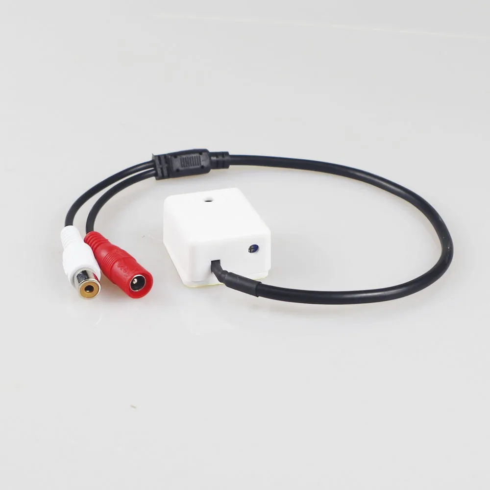 Mini CCTV Microphone Security Surveillance Audio Input Wide Range Camera Sound Pick up For AHD DVR IP | Безопасность и защита