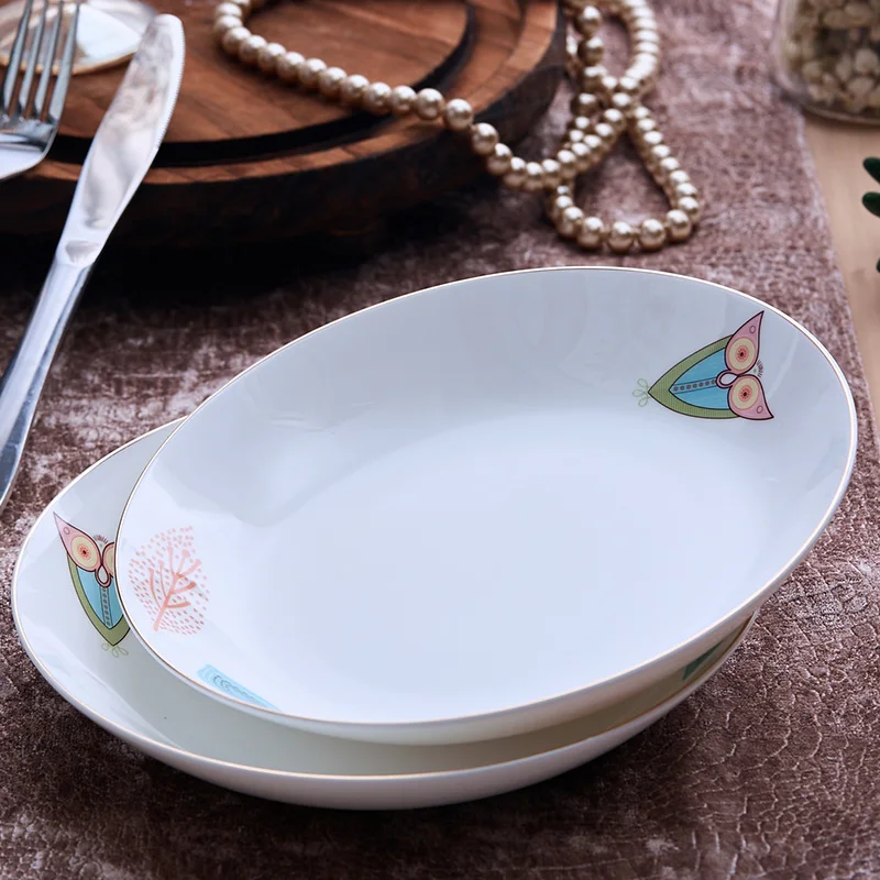 

China 56 Korean dishes garland suit wedding gifts household dishes combined tableware tableware