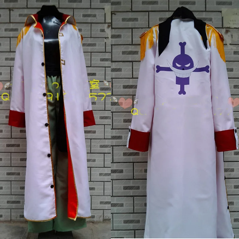 Костюм для косплея Эдварда Newgate цельный костюм с белой бородой распродажа|cosplay