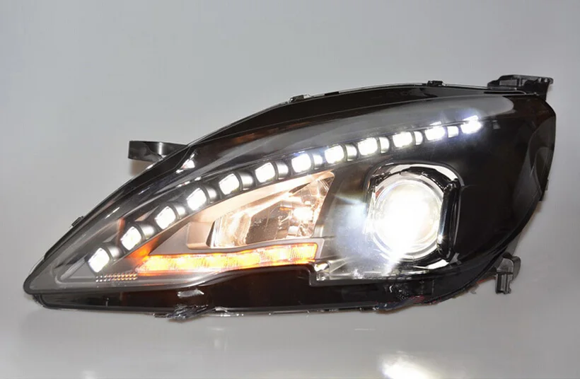 308 S, HID,~, стайлинга автомобилей для Peugeo 408 фар, понимание, 206 207 308 3008 4008 508 Raid RCZ партнер, 408 головная лампа