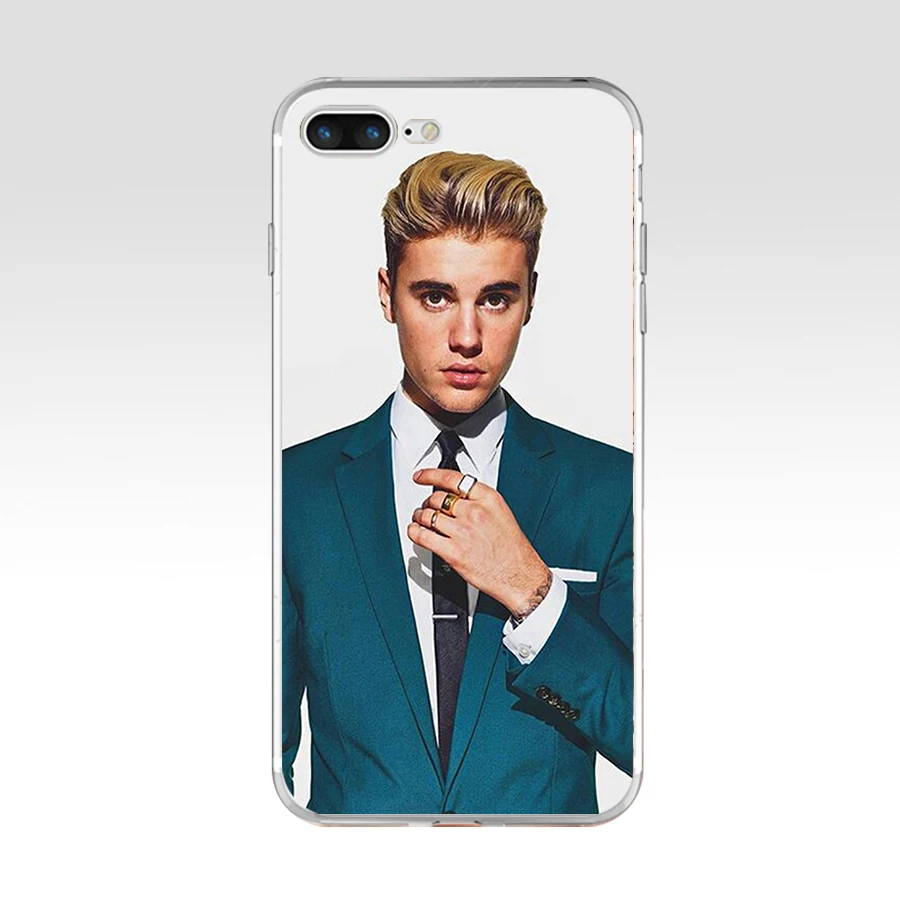 8 56AQ Джастин Бибер Мягкий ТПУ силиконовый чехол для Apple iPhone 6 6s 7 8 plus чехол - Цвет: 8