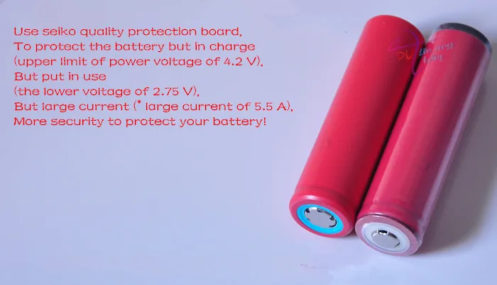 3 шт./лот для Sanyo 18650 2600 мАч 3,7 в перезаряжаемая литиевая батарея UR18650ZY+ Щит защиты печатной платы