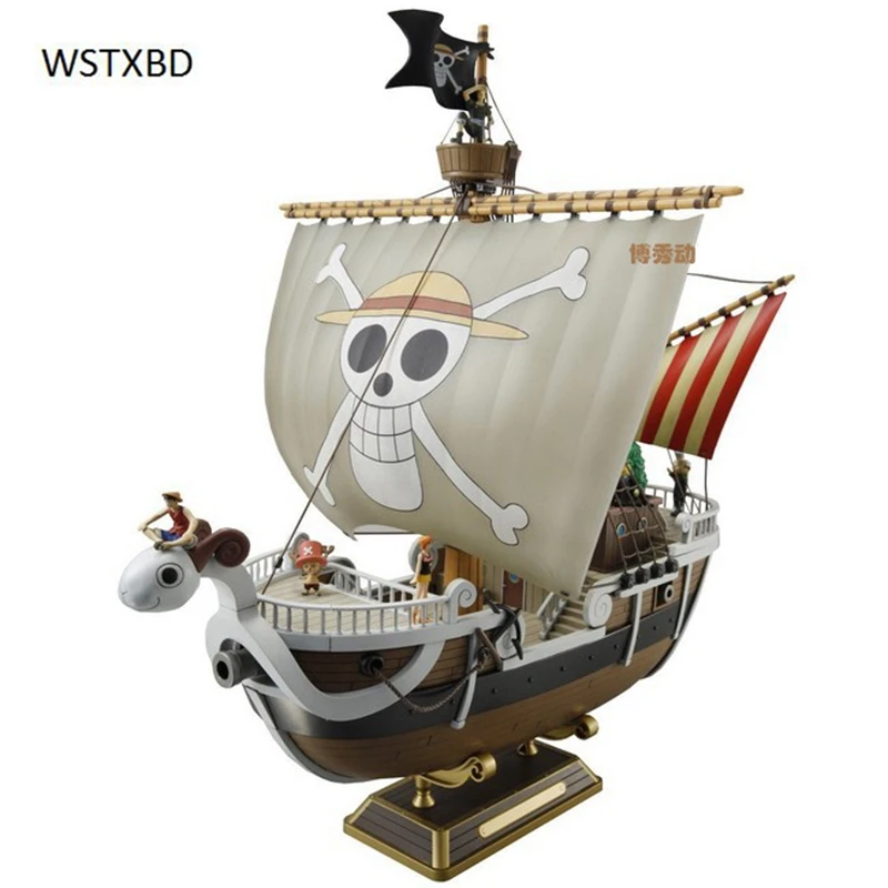 Оригинальная фигурка WSTXBD OP Luffy Going Merry Ship из ПВХ фигурки игрушки куклы Vol.03|one piece|toy