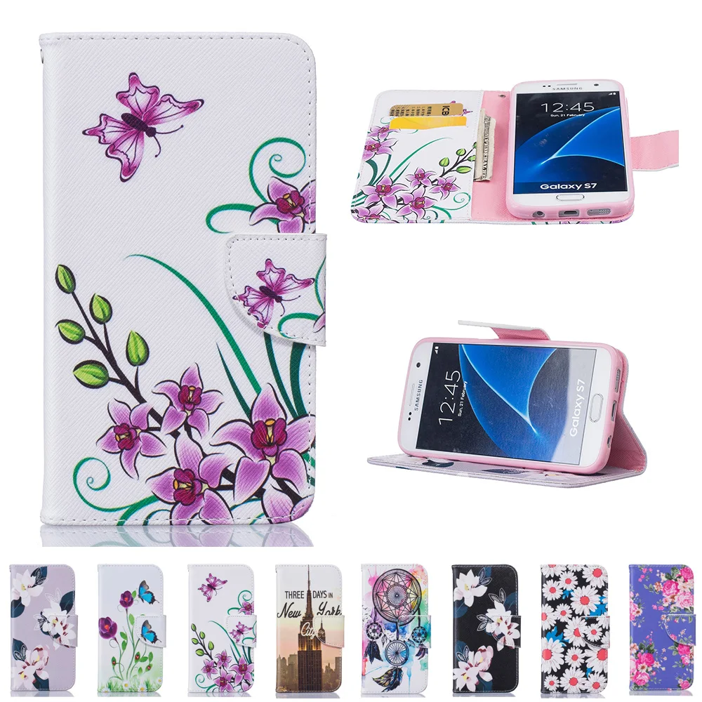 Флип чехол для Samsung Galaxy S7 S 7 Edge S7Edge SM G935F G935 G935f G935fd Чехлы кожаный телефона|case for samsung