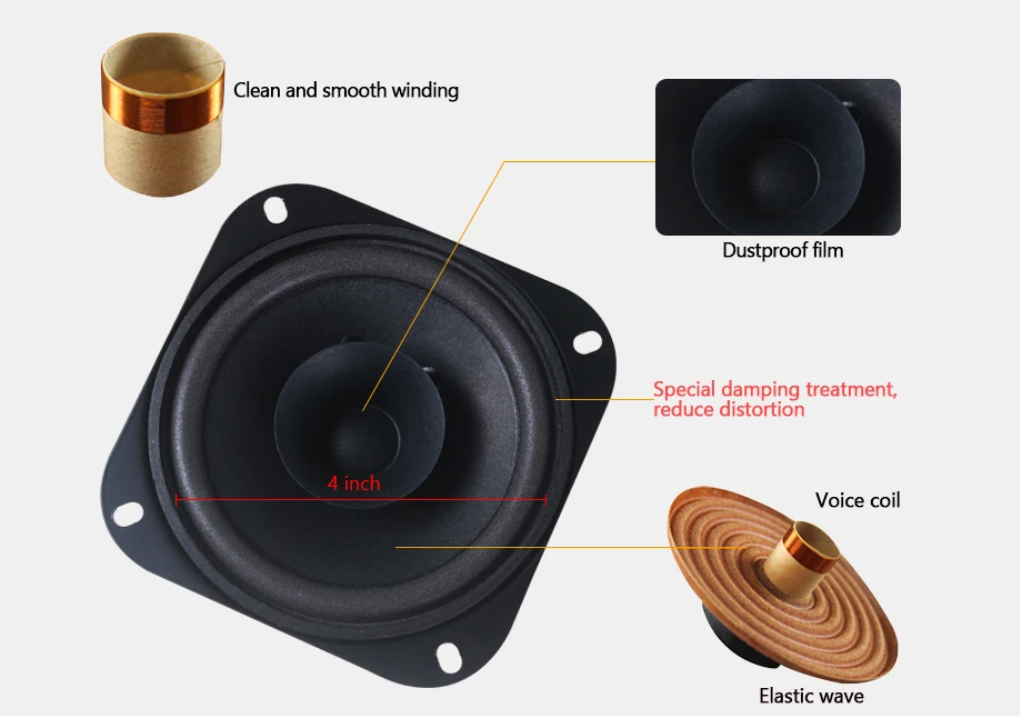 Oupushi CL652 портативный настенный динамик школьный класс супер-рынок торговый центр вещания фон музыкальный динамик