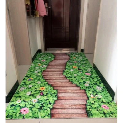 3D ковер для домашней гостиной спальни прихожей коридора коврик резки