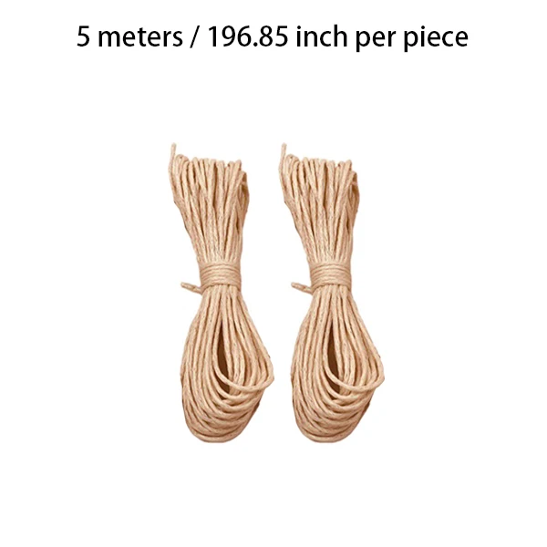 10 meters(2pc) DIY пустышка зажим поводок вощеная нить ожерелье-прорезыватель делая веревки DIY силиконовые бусины ручная работа из атласа Ювелирные изделия Аксессуары для резьбы - Цвет: 10 meters(2pc)