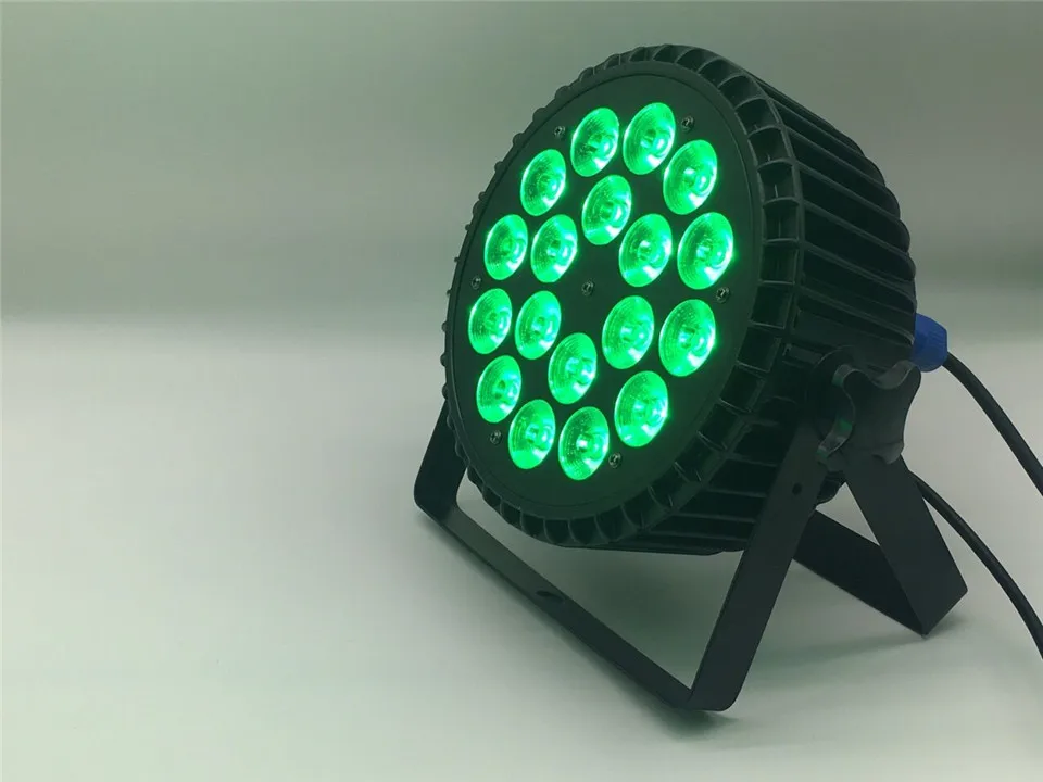 18x18 Вт RGBWA УФ 4in1 5in1 6in1 светодиодный par Светильник мыть par светодиодный плоский par-прожектор светильник ing для вечерние KTV диско ди-джей лампа
