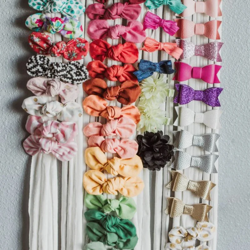 1 шт. детская лента для волос настенный маленьких девочек заколка хранения