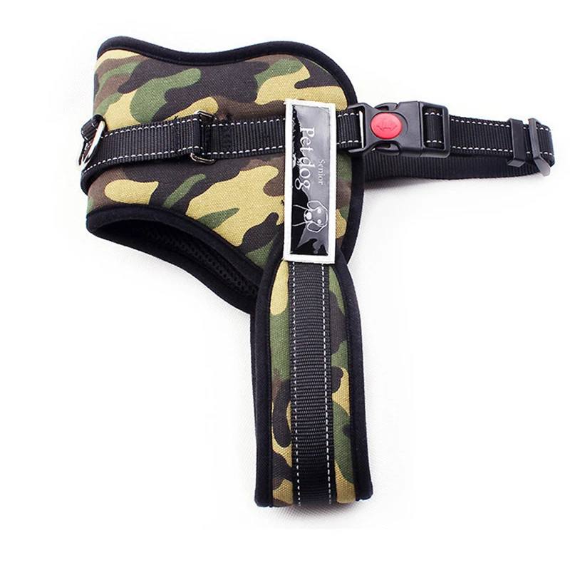 Светоотражающие бренд собака жгут жилет мягкий нейлон охраняемых ПЭТ ремень