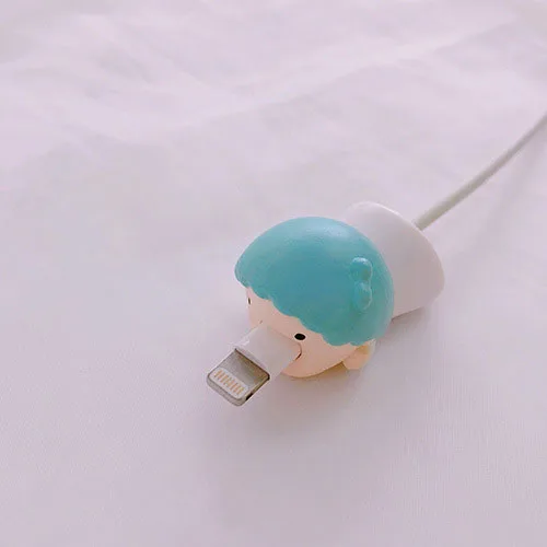 Новейший кабель аксессуар кабель животные укусы мультфильм USB зарядное устройство кабель для передачи данных Шнур протектор для iphone 8 7 6 USB кабель защиты - Цвет: style 8