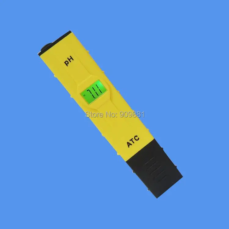 Цифровой PH метр с ЖК дисплеем тестер в виде ручки для аквариума компенсацией