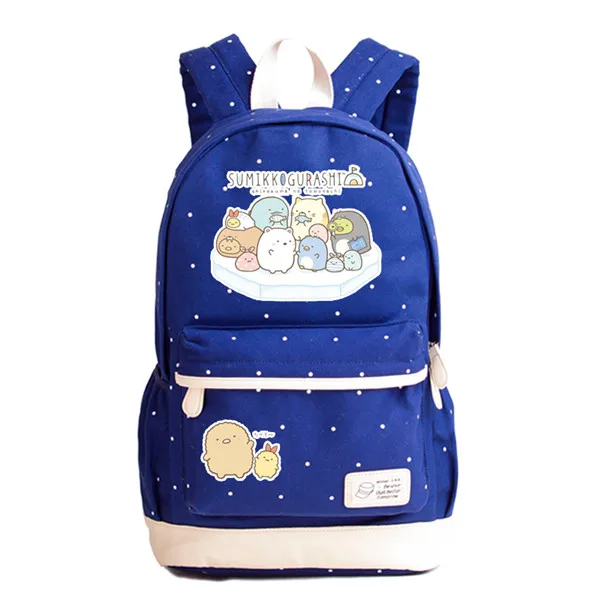 19 Kawaii sumikkourashi холщовые школьные сумки милые женские розовые рюкзаки Mochila Feminina девочки походный рюкзак для ноутбука рюкзак - Цвет: 19