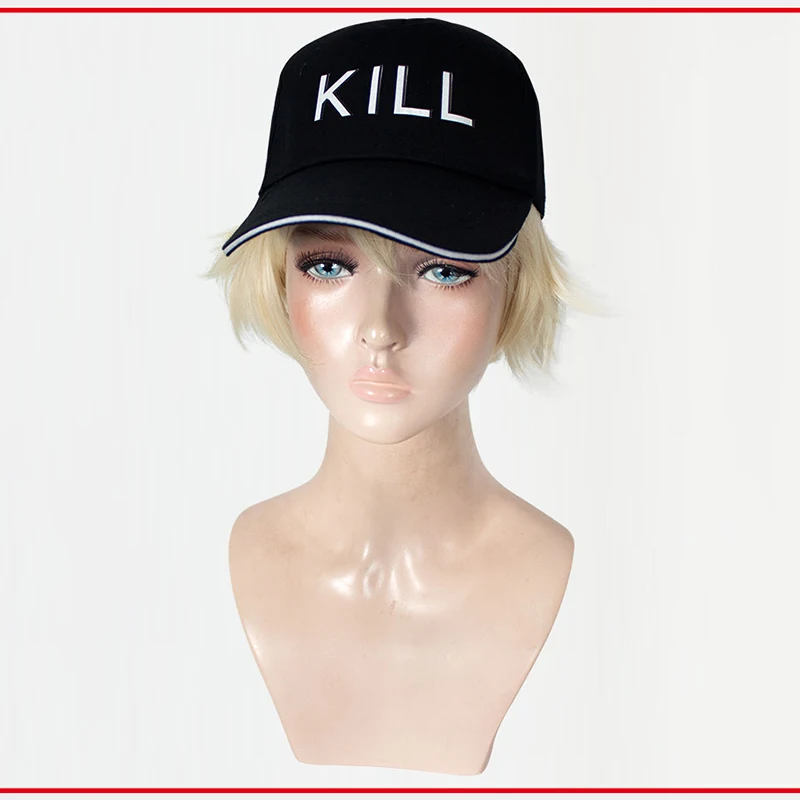 Комиксы аниме на работе! Парики для косплея красные кровяные клетки белые парики