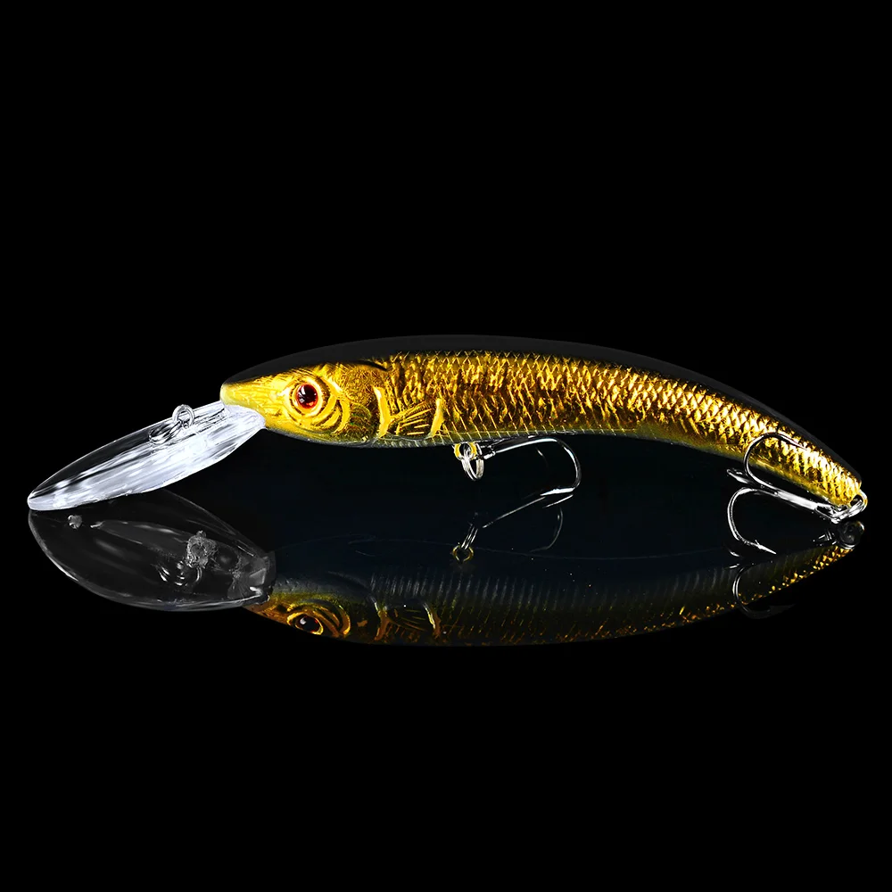 10pc/Lot 2019 Sunlure Top Sale Minnow Painting Fishing lure 6.1&quot-15.5cm Bait 16.5g-0.58oz Tackle With BKB Hook | Спорт и