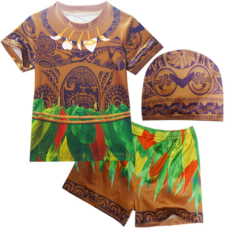 2018 robe fille комплект детской одежды для мальчиков из футболки и шортов с шапочкой