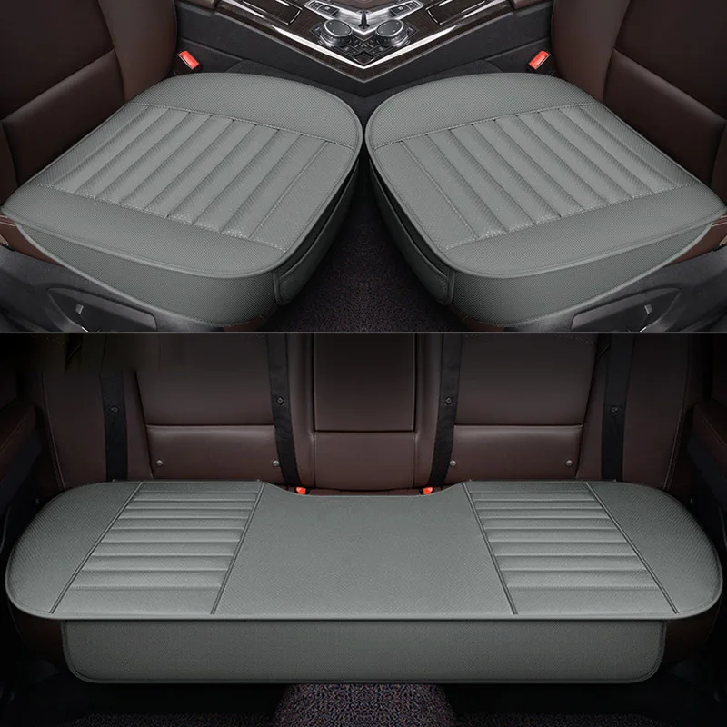 Универсальный чехол для автомобильных сидений искусственная кожа авто подушка