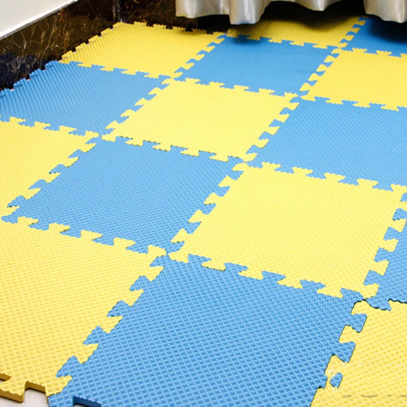 Поролоновый коврик 30*30 детская головоломка сшивная подушка для гостиной спальни ковер EVA детский коврик для ползания Небьющийся коврик