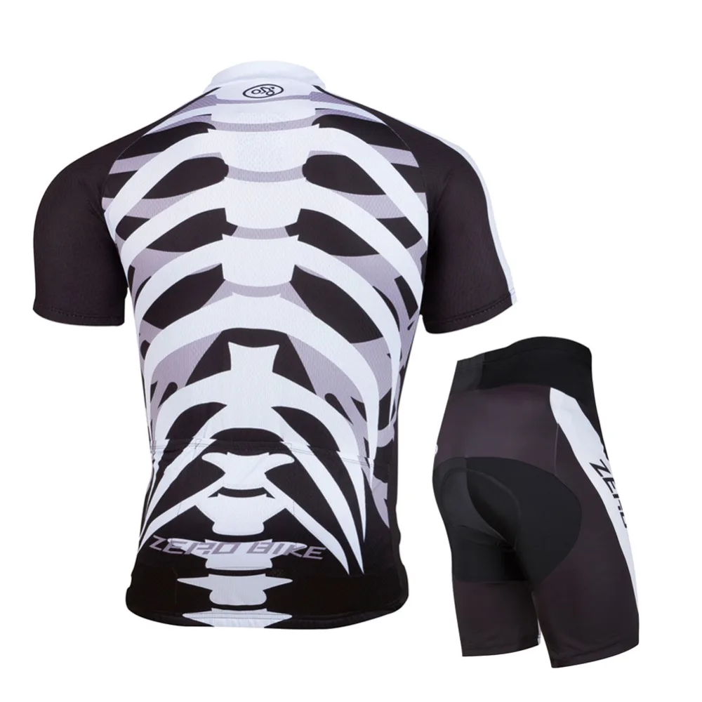 Комплект одежды для велоспорта ZERO Мужская Уличная футболка + шорты