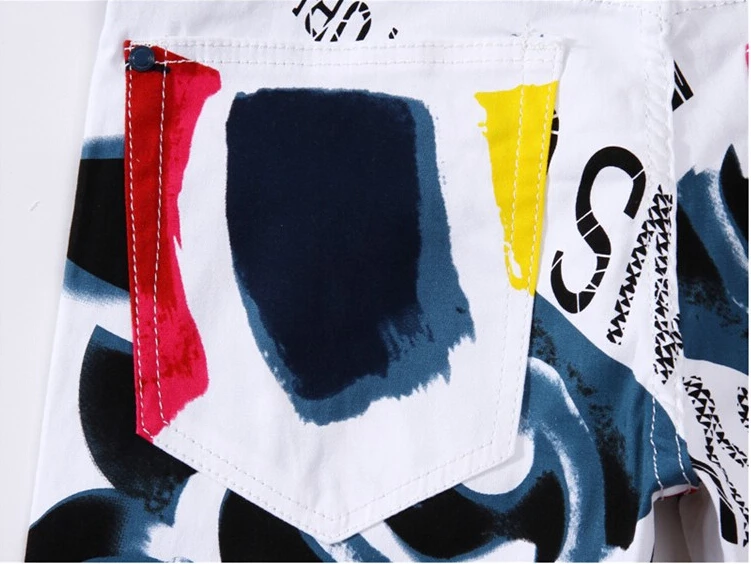 Мужские штаны с принтом новые повседневные знаменитого человека модные 3D