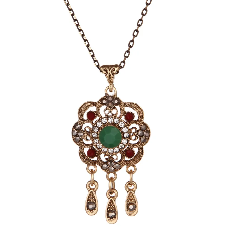 Винтажный Национальный Ветер ювелирный костюм Восстанавливающий древние путь