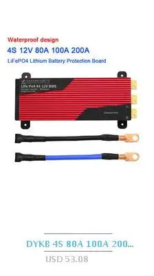 DYKB 6 S-16 S 35A литий-ионная LiFePo4 литиевая батарея плата защиты BMS W/баланс 7S 8S 10S 13S 14S LiPo жизнь 12V 24V 36V 48V 60V