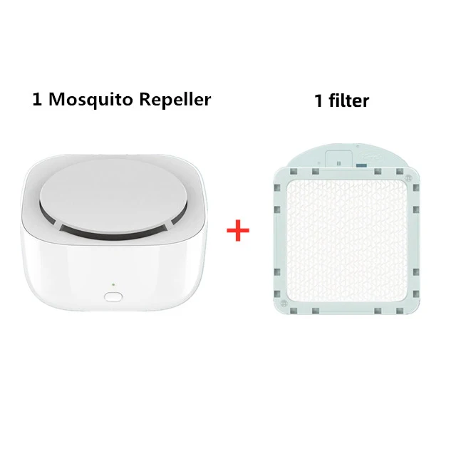 Set 1 Basic Version Xiaomi Mijia москитный Репеллент убийца без нагрева вентилятор привод портативный отпугиватель насекомых Функция синхронизации репеллент - Цвет: Set 1 Basic Version