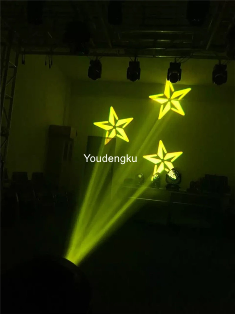 6 шт. dj движущаяся головка s spot led 75 Вт 9x12 rgbwauv 6-в-1 светодиодная | Лампы и освещение
