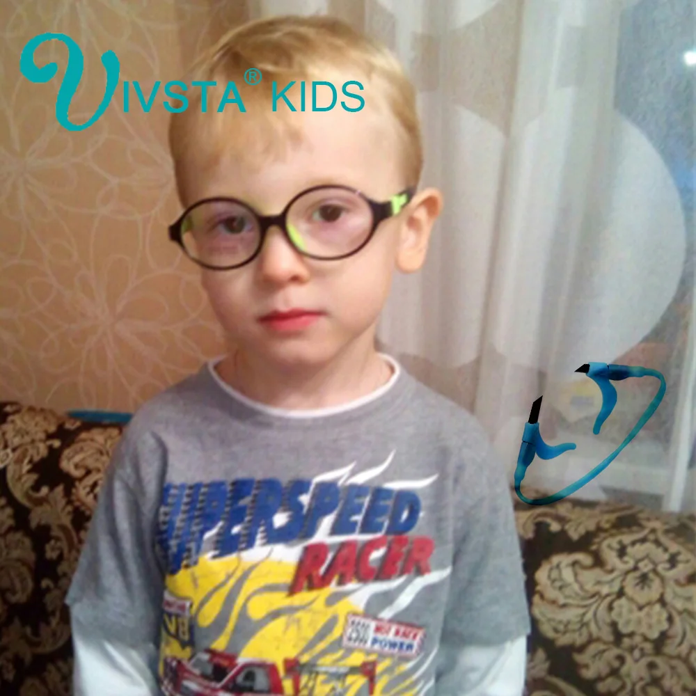 

IVSTA 522 Silicone Kids Glasses Strap retainer holder Can be made to lenses with diopter with amblyopia or prescription
