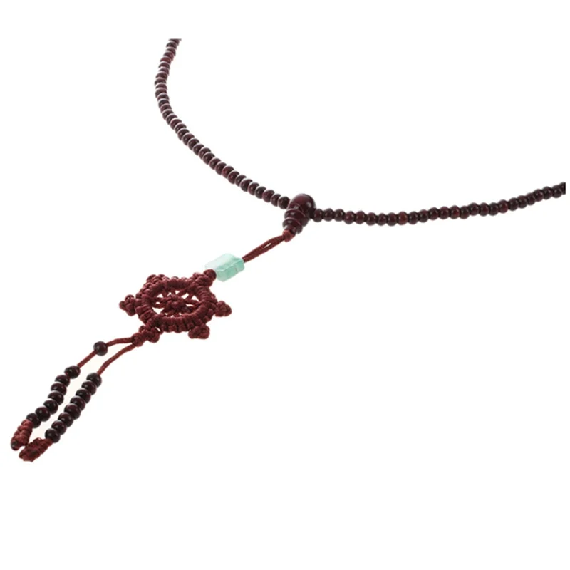 Молитвенные Четки из бусин Тибета диаметром 4 мм медитирующее ожерелье Mala jujujube