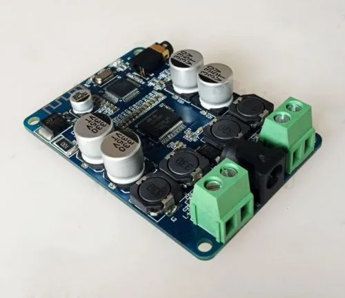 TDA7492P двухканальный 25 Вт X 25 Вт Bluetooth приемник мощность цифровой усилитель плата AUX аудио вход для динамиков