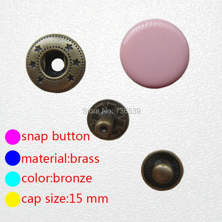 Бесплатная доставка 100 комплектов + инструменты для установки 15 мм #831