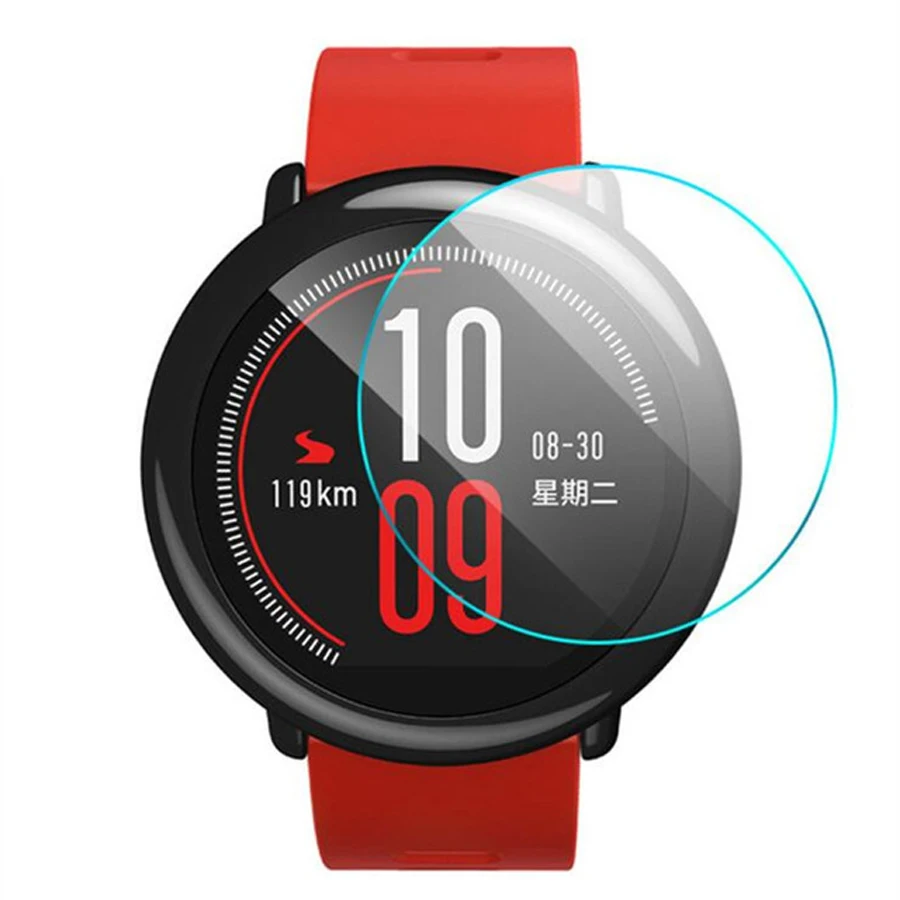 for Xiaomi Huami Amazfit Pace Tempered Glass 9H Explosion Proof Guard Screen Protector Film For | Электроника