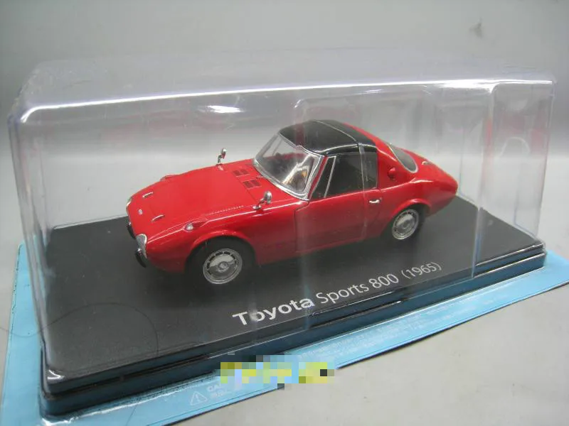 IXO 1/24 масштабная модель автомобиля игрушки TOYOTA SPORTS 800 Литые металлические модели