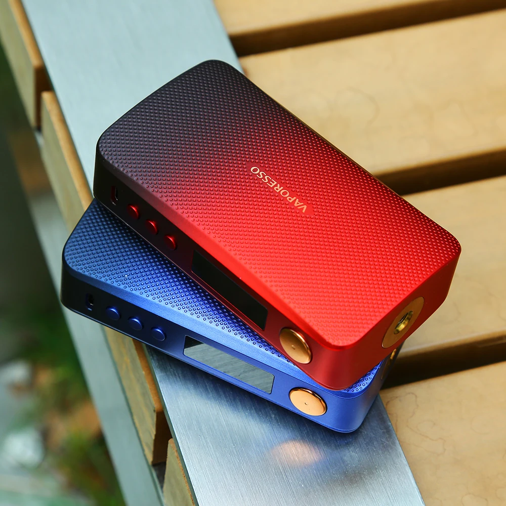 220 Вт Vaporesso GEN мод Vape коробка мод Питание от двух батарей 18650 Совместимость с 510 атомайзер электронная сигарета VS люкс мод