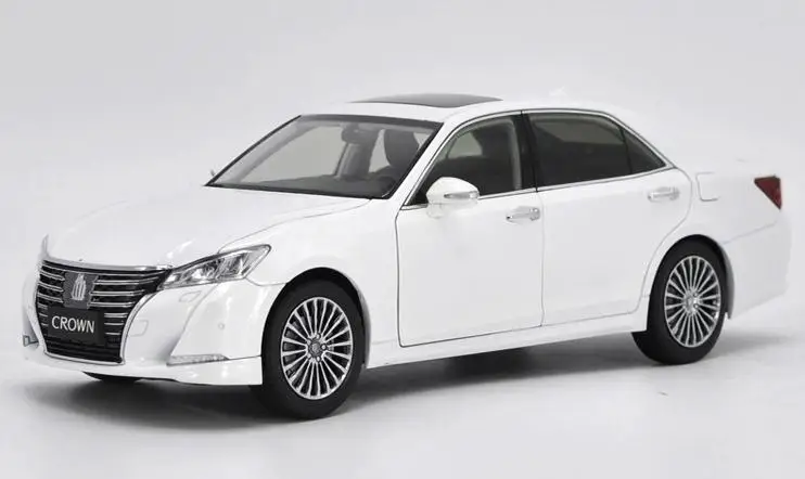 Оригинальная модель автомобиля из передового сплава 1:18, высокая имитация TOYOTA CROWN, металлическая модель, изысканная коллекция игрушечных автомобилей