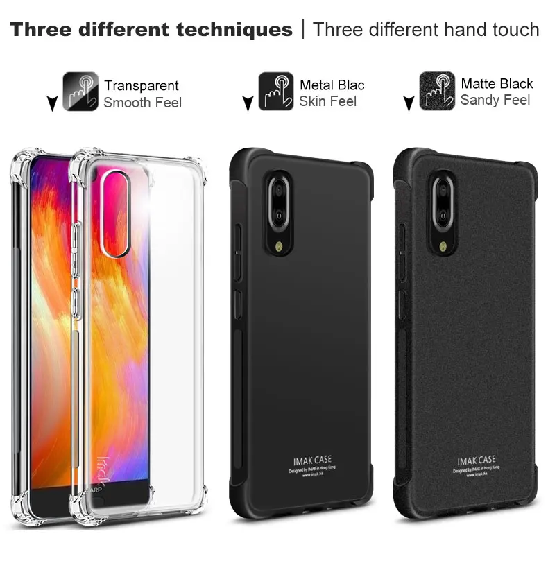 Imak водителя супер-тонкий мягкий чехол для телефона Sharp s2 бампер + Мягкий Экран