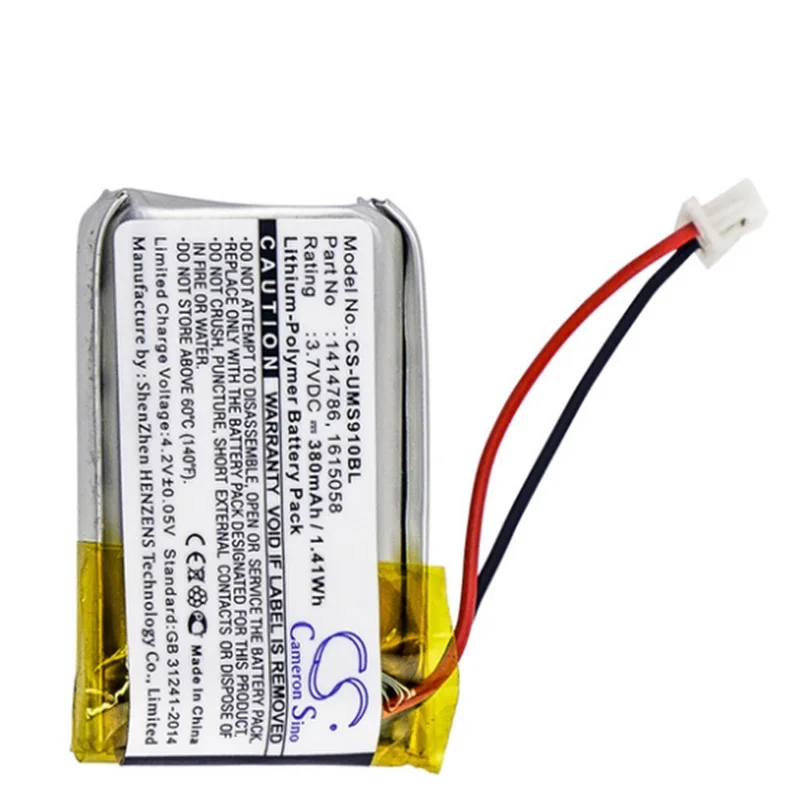 Аккумулятор для Unitech MS910 MS912 MS912m фотовспышка Li-Pol аккумуляторная 1414786 1615058 682030R 3 7 V |