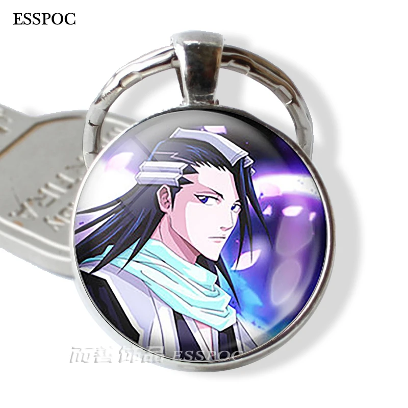Модные аниме аксессуары отбеливатель подвеска брелок стеклянный купол Byakuya Kuchiki