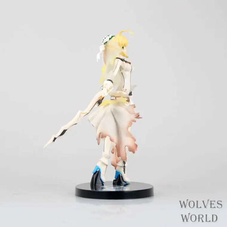 Huong Anime Fate Stay Night Fate/Extra 20CM Nero Saber PVC Action Figure Collectible Toy Model | Игрушки и хобби