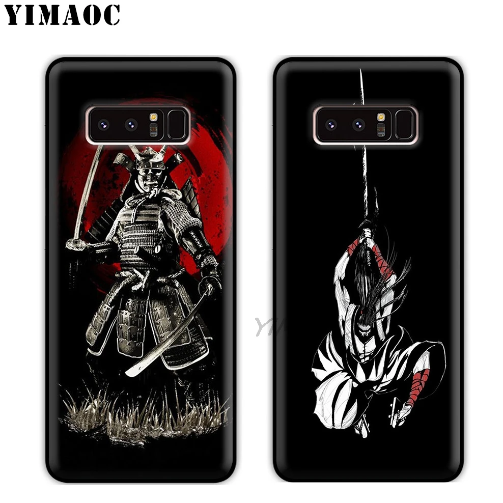 Мягкий силиконовый чехол YIMAOC Japan The Samurai Ninja из ТПУ для Samsung Galaxy S10 S10e S9 S8 Plus S7 S6 Edge &amp