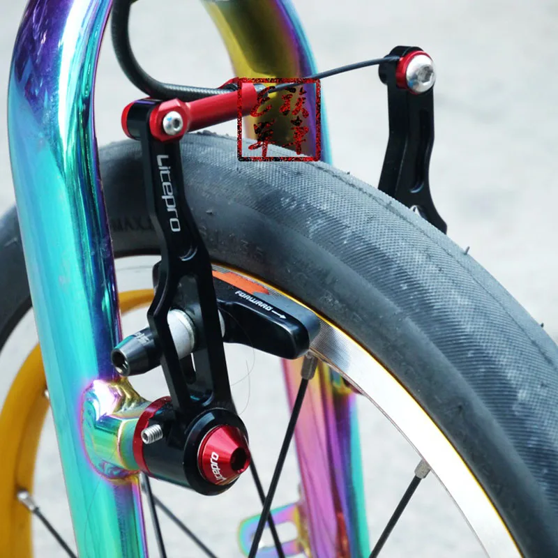 Litepro BMX fnhon 412 складной велосипедный тормоз с ЧПУ ультра светильник v Тормозной