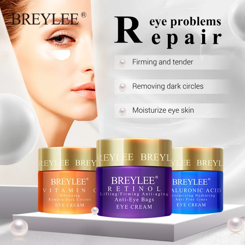 Retinol крем для глаз лифтинг укрепляющий против старения морщин мешки Уход за